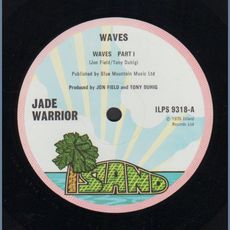 Waves - Original 1975 UK Island label 2-track LP