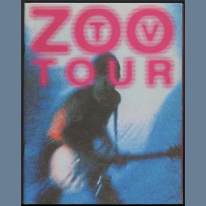 Zoo TV Tour - 1992 UK 32-page Tour Programme