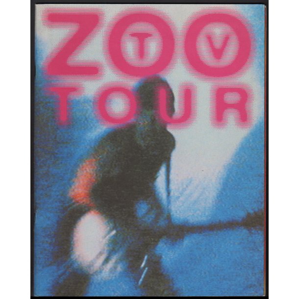 Zoo TV Tour - 1992 UK 32-page Tour Programme