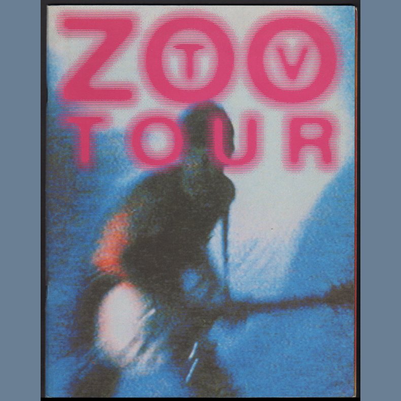 Zoo TV Tour - 1992 UK 32-page Tour Programme