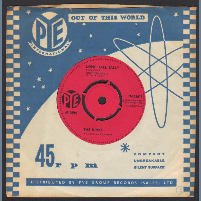 Long Tall Sally b/w I Took My Baby Home - Original 1964 UK Pye label 2-track 7" Single