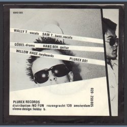 Daddy Is My Pusher b/w We're So Glad Elvis Is Dead - Original 1978 Dutch Plurex lavel 2-track 7"