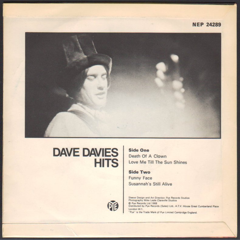 Hits - Original 1967 UK Pye label 4-track Stereo 7" EP  