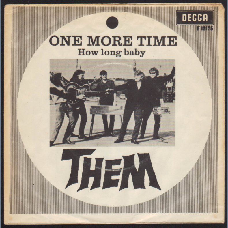 One More Time b/w How Long Baby - Original 1965 Danish 2-track 7" Single