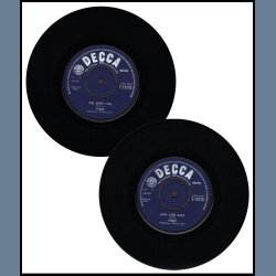 One More Time b/w How Long Baby - Original 1965 Danish 2-track 7" Single