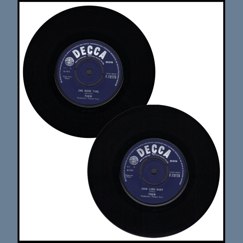 One More Time b/w How Long Baby - Original 1965 Danish 2-track 7" Single