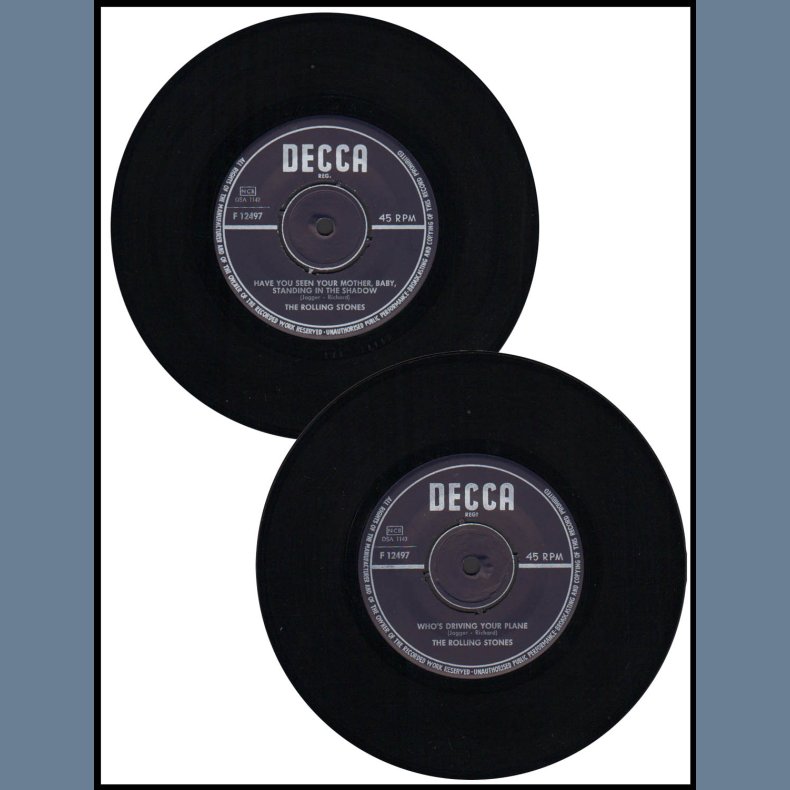 Have You Seen Your Mother, Baby b/w Standing... - Original 1965 Swedish Decca label 2-track 7"