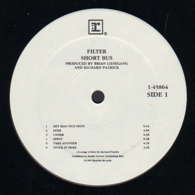 Short Bus - 1995 US Reprise label 11-track 