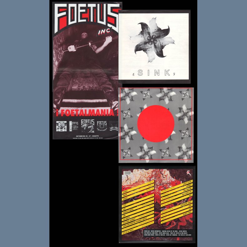 Sink - Original 1989 Self Immolation label 20-track 2LP 