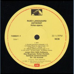 Antikrist - 1988 German His Masters Voice/EMI label 2LP Set