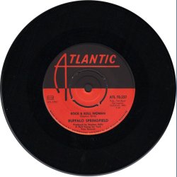 Rock &amp; Roll Woman b/w A Child's Claim To Fame - Original 1967 Swedish Atlantic label 2-track 7"