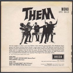 Them - 1965 UK Decca label 4-track 7" EP