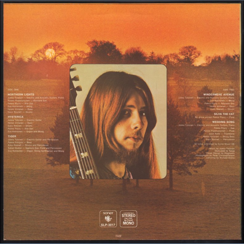 Crossection - Original 1975 Swedish Sonet label 6-track LP