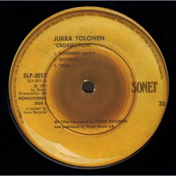 Crossection - Original 1975 Swedish Sonet label 6-track LP