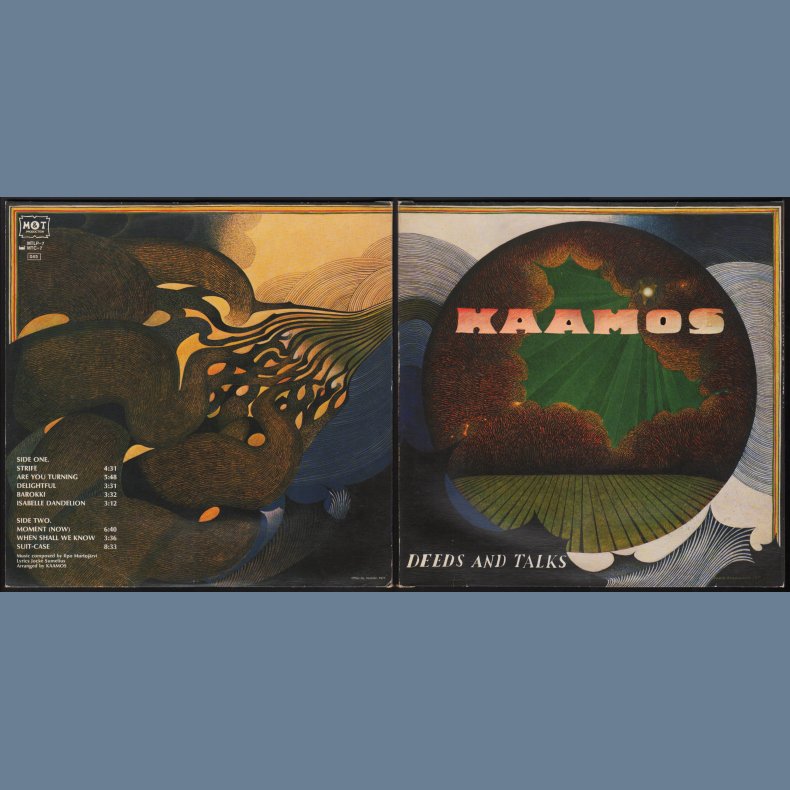 Deeds And Talks - Original 1977 Finnish M&T label 8-track LP