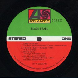 Black Pearl - 1970 UK Harvest label 1 st. Press 12-track Stereo LP 