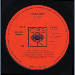 Farther Along - Original 1972 UK CBS label 11-track Stereo LP
