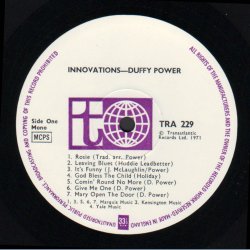 Innovations - Original 1971 UK Transatlantic label 14-track Mono LP