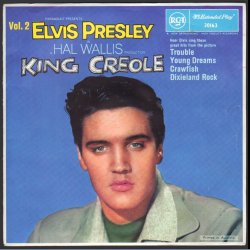 King Creole - Vol. 2 - late 1950ies Australian RCA label 4-track 7" EP