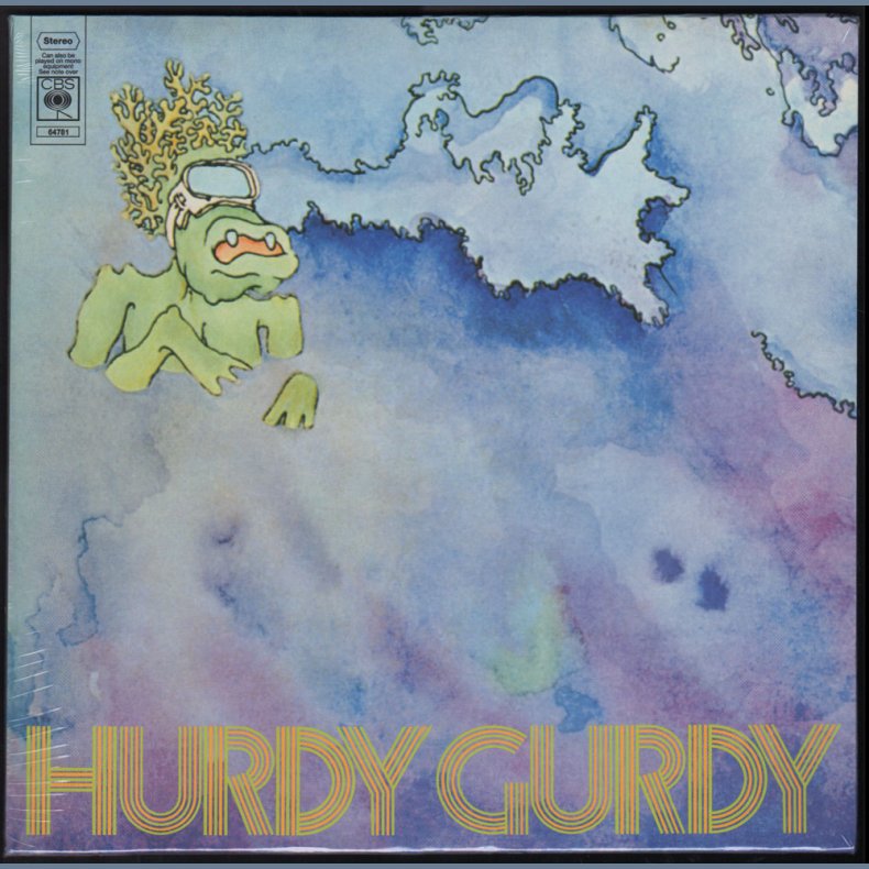 Hurdy Gurdy - 2015 German Shadoks label 8-track LP Deluxe Reissue LP Incl. 2-track 7" Single