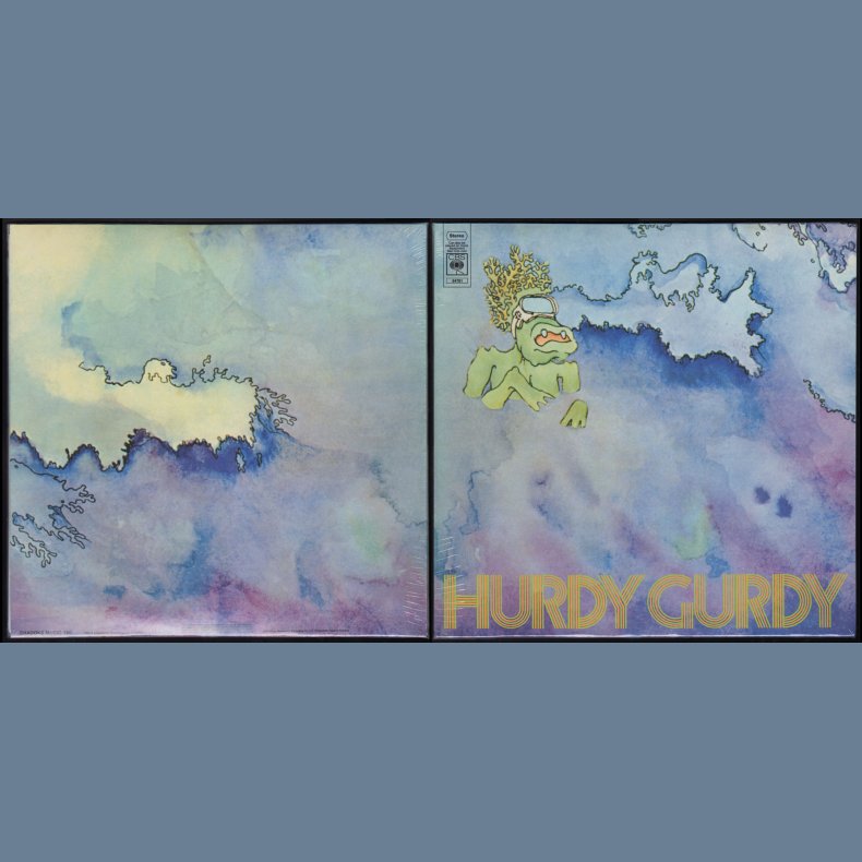 Hurdy Gurdy - 2015 German Shadoks label 8-track LP Deluxe Reissue LP Incl. 2-track 7" Single