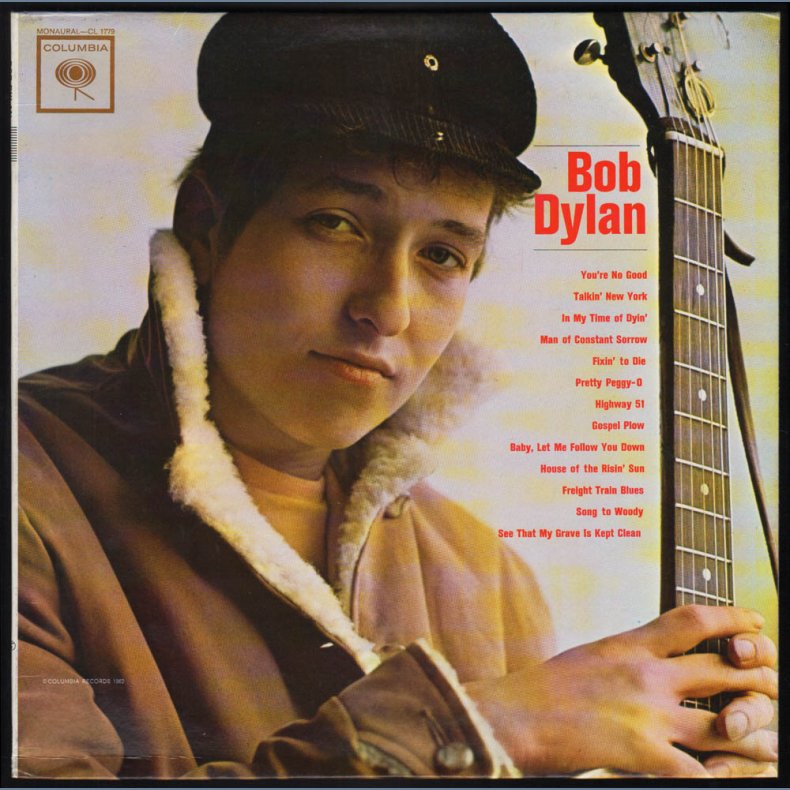 Bob Dylan - 1962 US Columbia label Mono 2nd Pressing 13-track LP