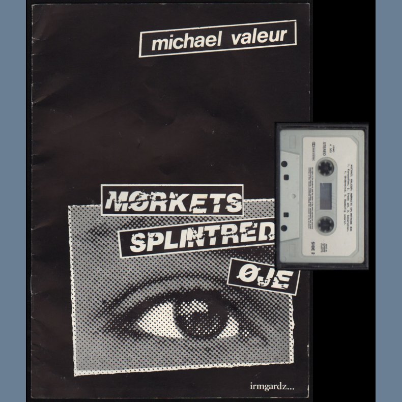 Mrkets Splintrede je - Original 1982 Danish Irmgardz label 10-track Music Cassette &amp; Lyric Book