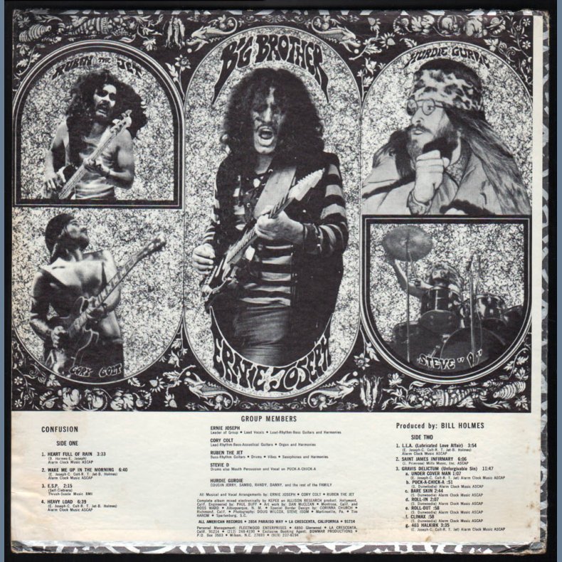 Confusion - Original 1970 US All-American label 8-track LP