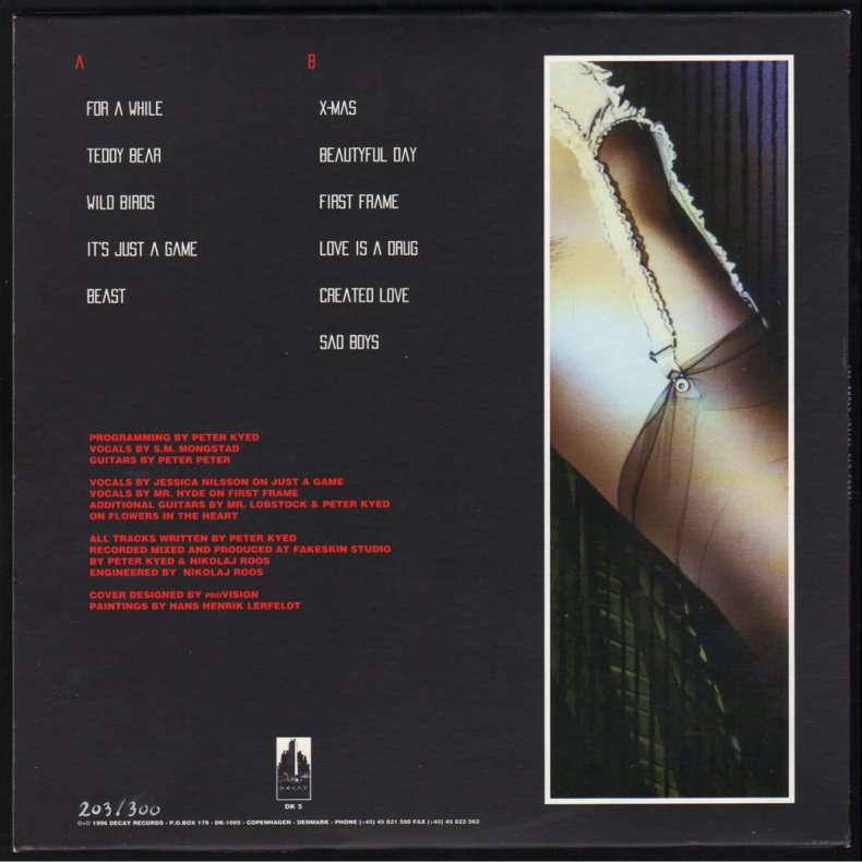 The World Inside Her Pussy - 1996 Danish Decay label Limited Numbered 11-track LP