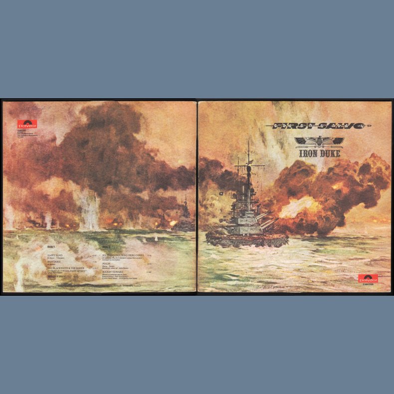 First Salvo - Original 1974 Danish Polydor label 7-track LP