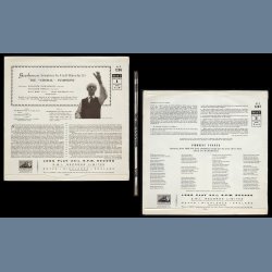 Symphony No. 9 In D Minor, Op. 125 ("Choral") - Original 1955 UK His Master's Voice label LP