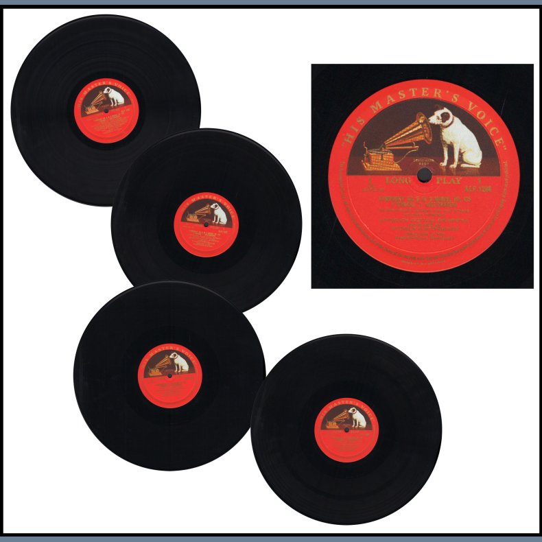 Symphony No. 9 In D Minor, Op. 125 ("Choral") - Original 1955 UK His Master's Voice label LP