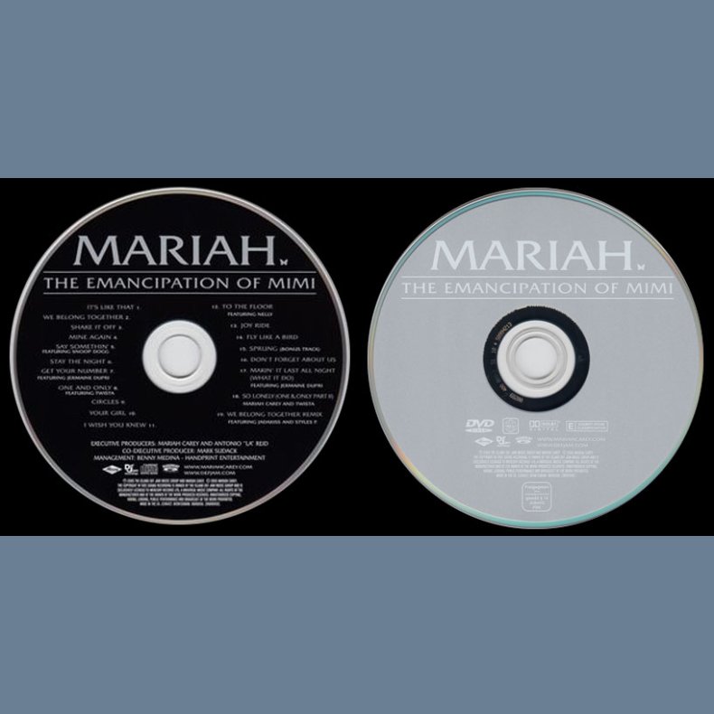The Emancipation Of Mimi - 2005 German pressed Island DefJam label Limited Edition 2-disc CD/DVD set