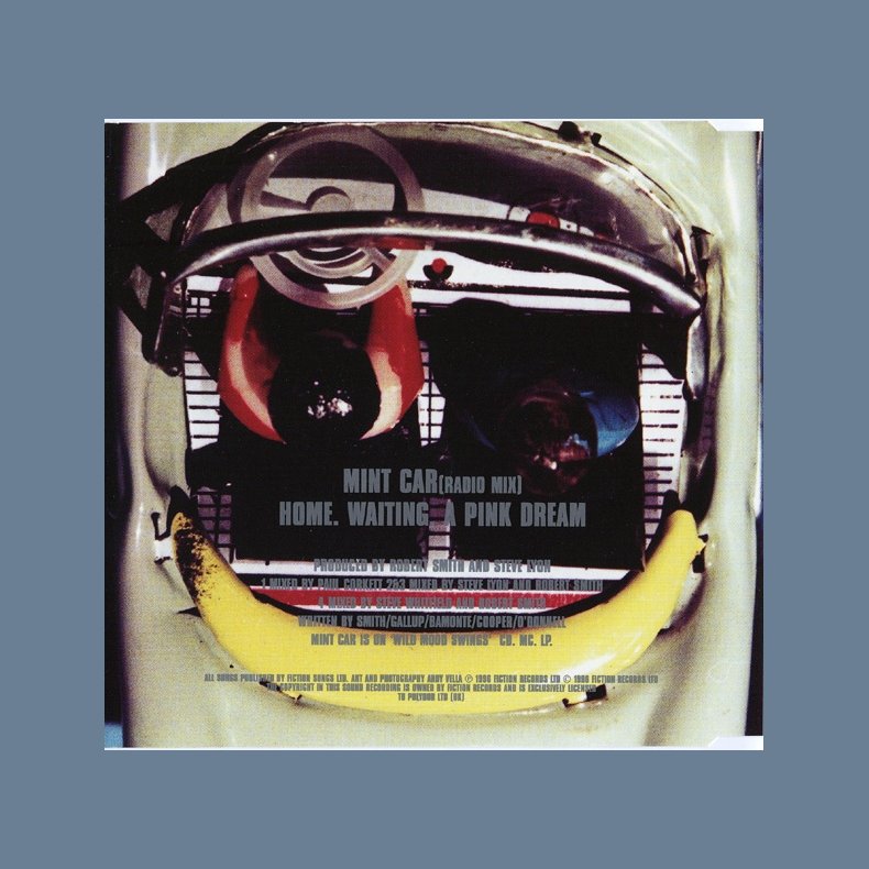 Mint Car - 1996 German pressed Fiction label 4-track CD Single 