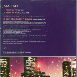 Never Too Far - 2001 UK Virgin label 3-track Promotional Issue CD