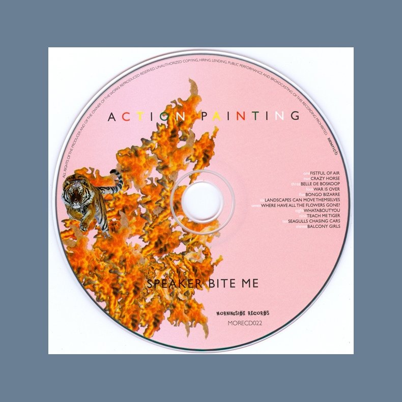 Action Painting - 2007 Danish Morningside labnel 11-track Full album CD