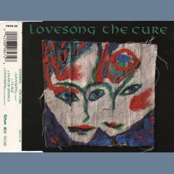 Lovesong - 1989 German pressed Fiction label 4-track CD Single