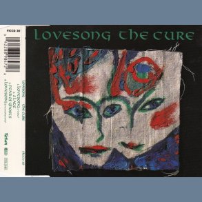 Lovesong - 1989 German pressed Fiction label 4-track CD Single