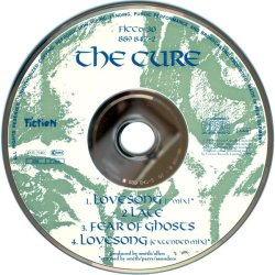 Lovesong - 1989 German pressed Fiction label 4-track CD Single