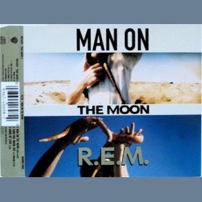 Man On The Moon - 1992 German pressed Warner Bros label 3-track CD Single