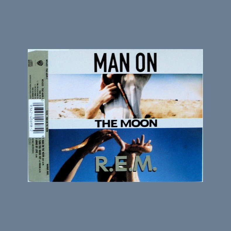 Man On The Moon - 1992 German pressed Warner Bros label 3-track CD Single