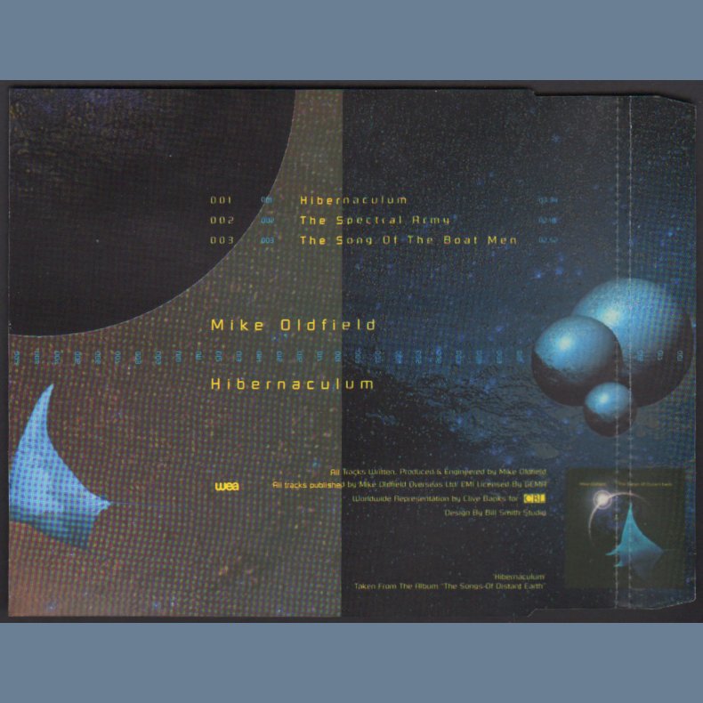 Hibernaculum Part 1 - 1994 European WEA label 3-track CD Single