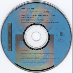 Steam - 1994 US Geffen label 3-track promotional issue CD Single