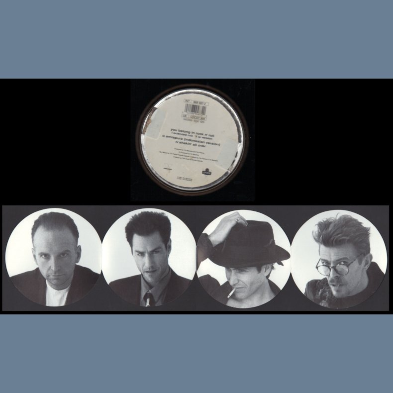 You Belong In Rock N' Roll - Victory Music/London Records 4-track CD EP