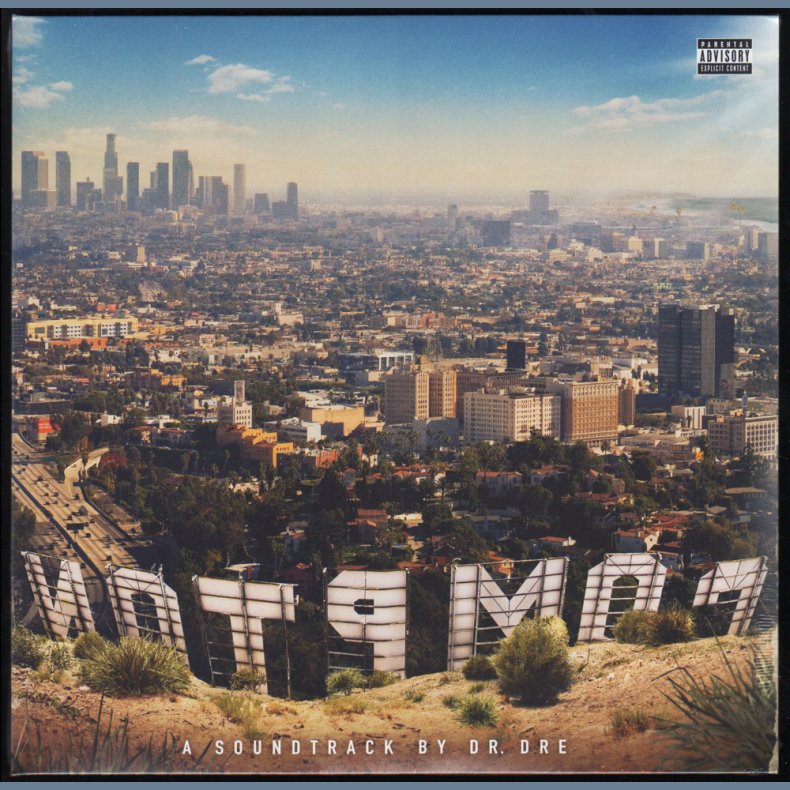 Compton (A Soundtrack By Dr. Dre) - 2015 European Aftermath label 16-track 2LP Set