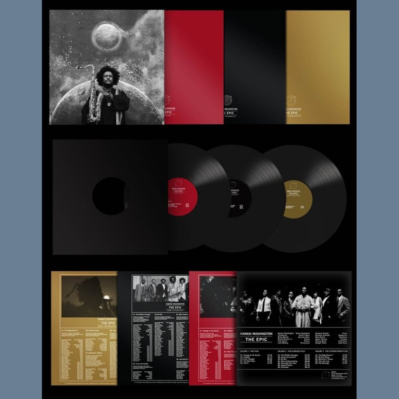 The Epic - 2015 European Brainfeeder label 17-track 3LP Box