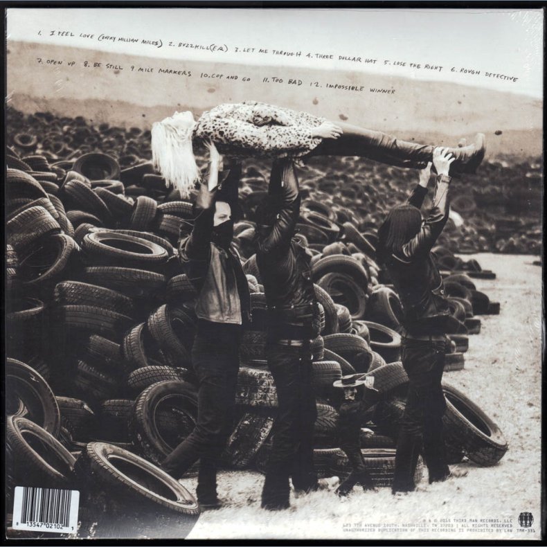 Dodge and Burn - 2015 US Third Man label 12-track LP