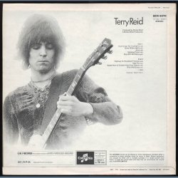 Terry Reid - 1969 UK Columbia label 1 st. Press 9-track Stereo LP