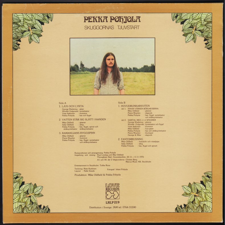 Skuggornas Tjuvstart - Original 1977 Swedish Distributed Love label 6-track LP