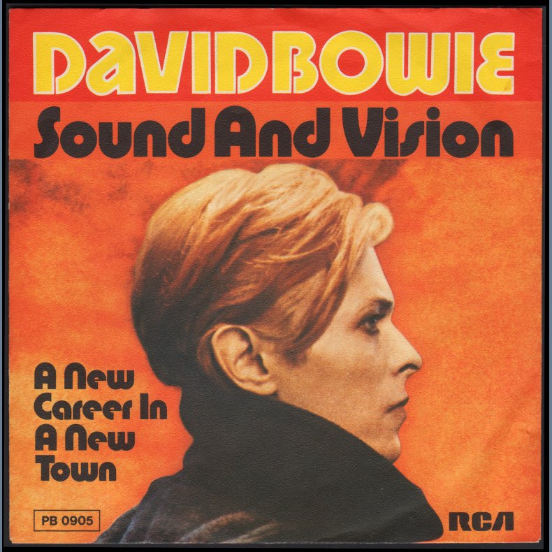 Sound And Vision - Original 1977 German RCA Victor label 2-track 7" Single